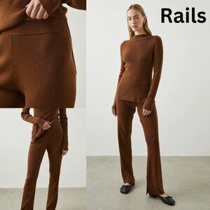RAILS S Silk Blend Sweater Lounge Bottom/ Pants Brown SOFT silk blend, feels lik